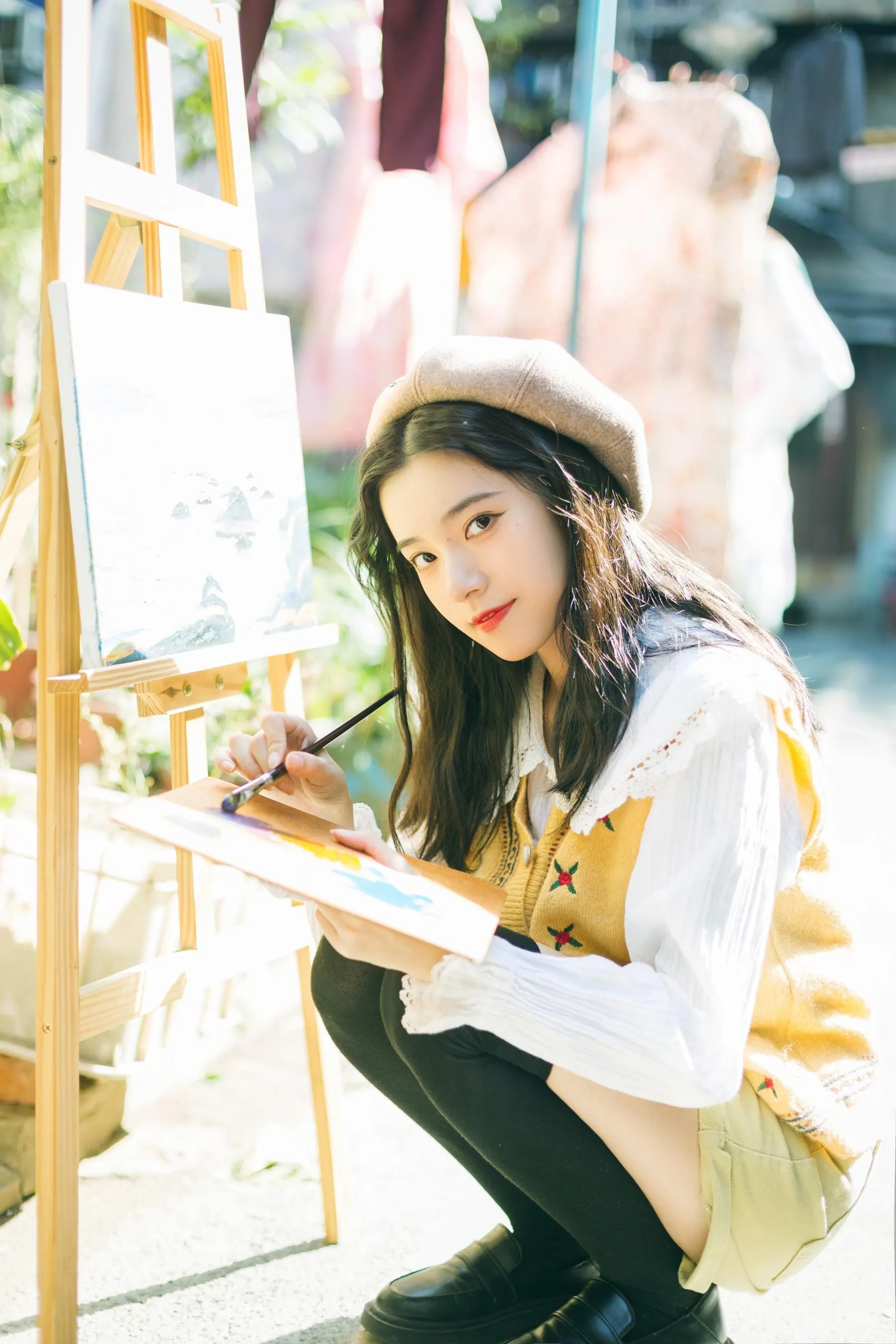 [YITUYU艺图语]2022.07.13 小小画家 静鏡婧 [29P]插图5